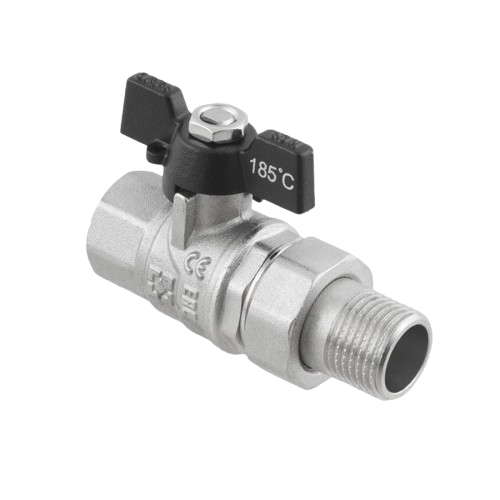 KOHOUTY S ROZEBÍRATELNÝM ŠROUBENÍM PŘÍMÉ PLNOPRŮTOČNÉ