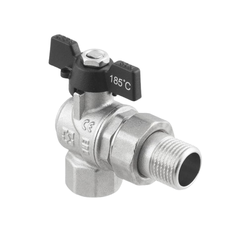 KOHOUTY S ROZEBÍRATELNÝM ŠROUBENÍM ROHOVÉ PLNOPRŮTOČNÉ