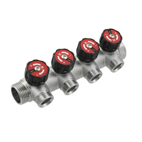 ROZDĚLOVAČE S REGULAČNÍMI VENTILY