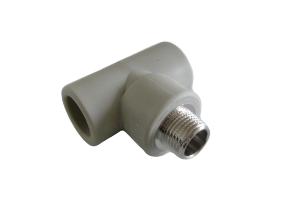 PPR T-KUSY S KOVOVÝM ZÁVITEM