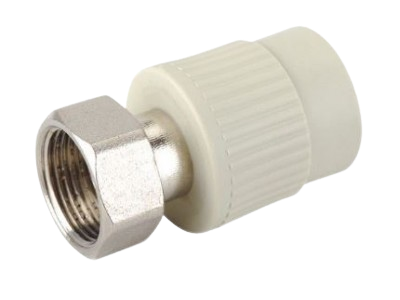 PPR PŘECHODY S PŘEVLEČNOU MATICÍ - KOVOVÉ HRDLO