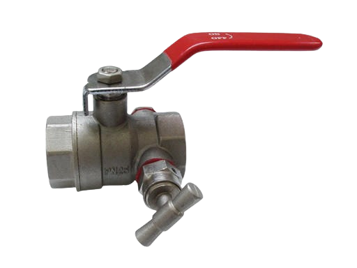 Kulový kohout s výpustí PN 20