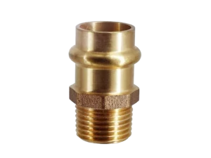 CU Přechod lisovací vnější závit 28 mm x 1" - PRESS VODA