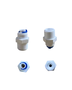 Redukce s přechodem na hadičku 3/8"x1/4" (6,35mm)