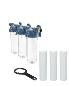 Vodní filtr IZZI 10" - TRIO G1" - SET pro dešťovou vodu 