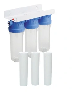 Vodní filtr FS3 ENTRY TRIO / EMI (1") 8 BAR, 30°C pro filtraci dešťové vody, včetně filtračních patron