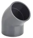 PVC koleno 45° 63mm