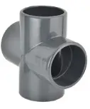 PVC kříž 63mm