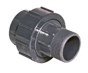 PVC rozebíratelný spoj s vnejším závitem 50x6/4"