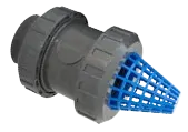 PVC zpětná klapka se sacím košem 63mm