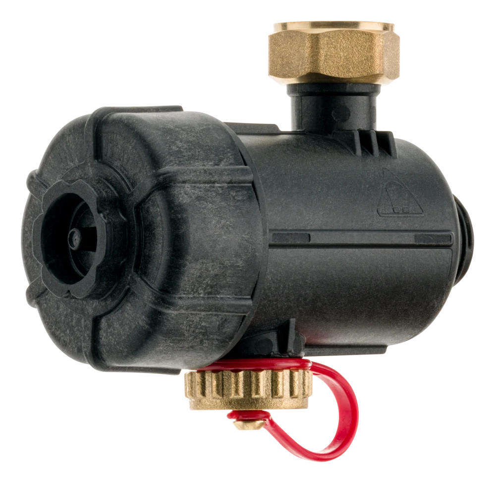 Kompaktní magnetický odkalovač 3/4" - ASTRO MINI P černý 0-80°C