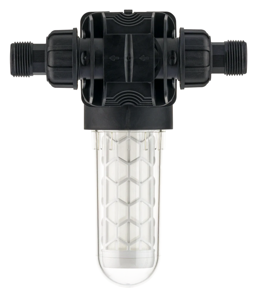 Filtr mechanických nečistot COSMO 1B SIMPLEX DN25 (1") s otočným připojením 360°