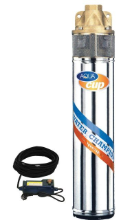AquaCup 4" SIGI 40/100 M 20m kabel Ponorné čerpadlo 230V 1,1kW 40l/min 100m