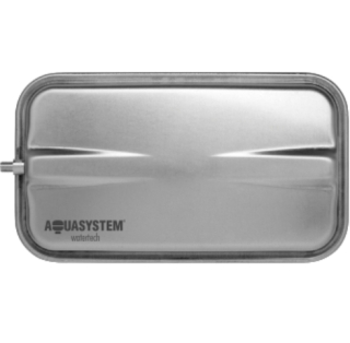 Aquasystem VRP204-6 Plochá expanzní nádoba RP 6l SBR-BUTYL 3bar 3/8“