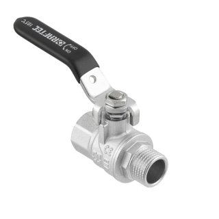 Kulový kohout páka 1" MF - PN40 s ucpávkou